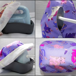 Handmade fitted dust cover for Cricut Hat Press Fully lined, HTV, Sublimation