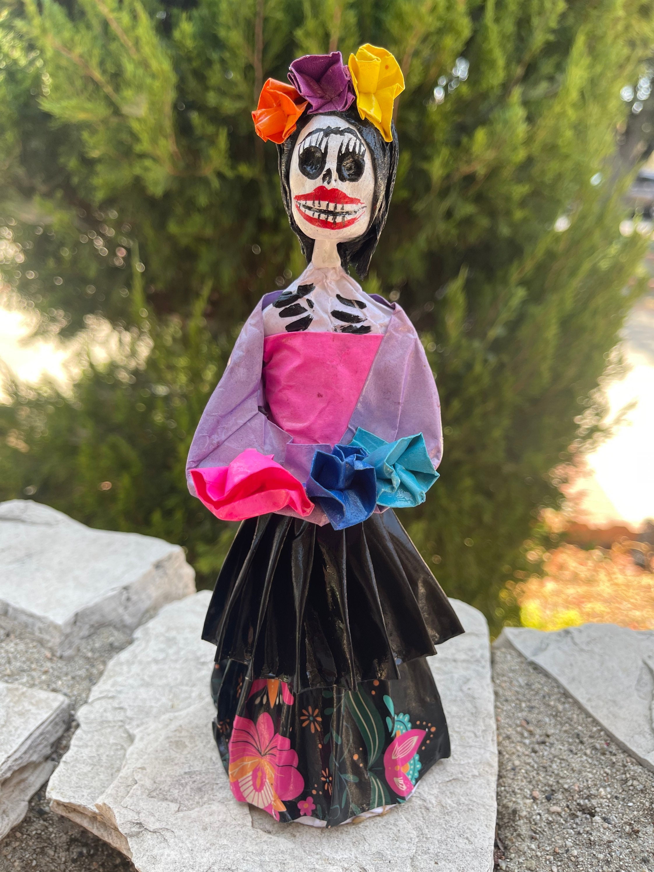 9 Catrina Butterfly Paper Mache Day of the Dead Decor - Etsy Canada 9 Catrina Butterfly Paper Mache Day of the Dead Decor - Etsy Canada
