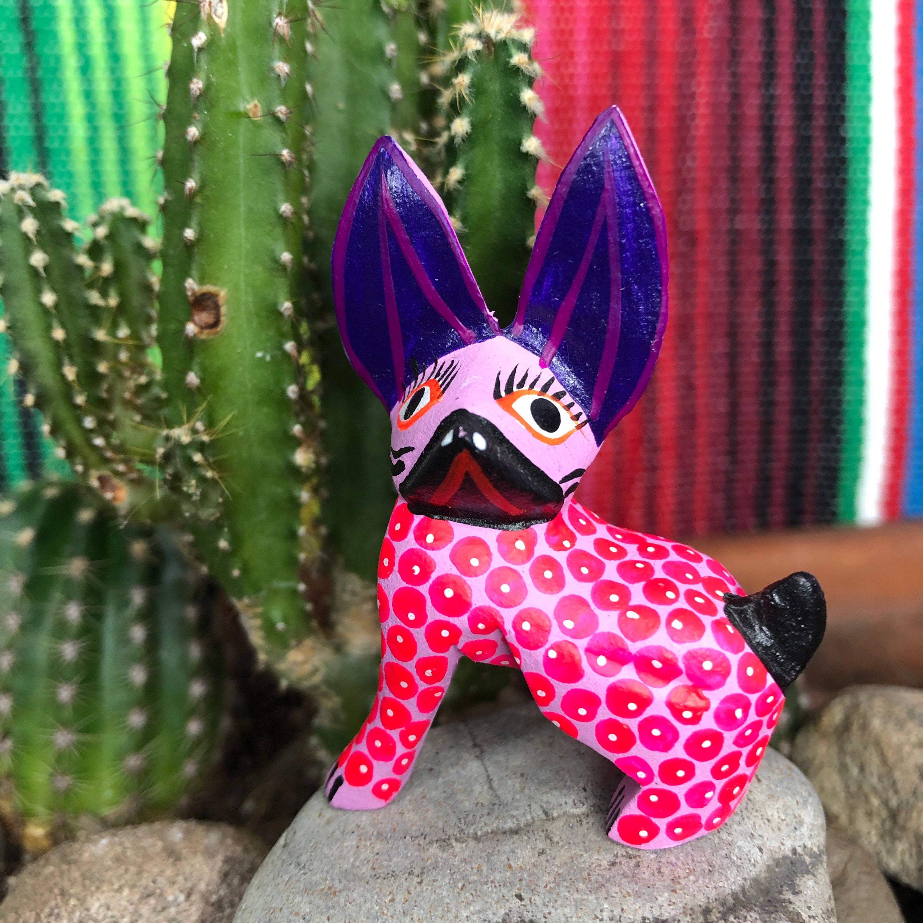3 Oaxaca Alebrije Assorted Wooden Hand Carved and Painted 2