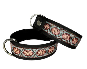 Mexican Huichol Artisanal Hand Made Pet Collars Wixarika - X-Large