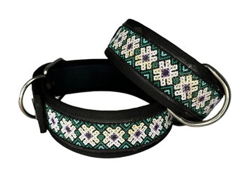 Mexican Huichol Artisanal Hand Made Pet Collars Wixarika - X-Large