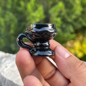 Miniature Copal Incense Burner (Popoxcomitl) Copalero Sahumador Incensario Artesanal