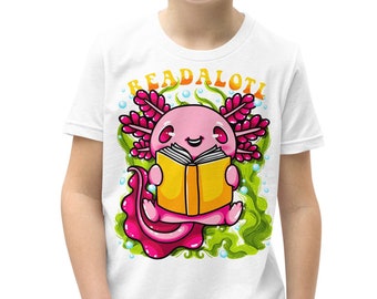 Readalotl Reading es divertido Camisa amante de los libros