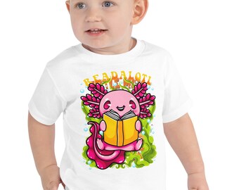 Lindo Axolotl Reading Book Lover Gift