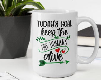 NICU enfermera-bebé enfermera-neonatal UCI-enfermera-café taza-café bebedor-enfermera regalo-regalo para NICU enfermera-enfermera amante-bebé amor - Tiny Humans