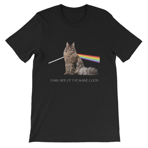 Dark Side Of The Maine Coon Cat Lover T-Shirt Dark Side Of The Maine Coon Cat Lover T-Shirt