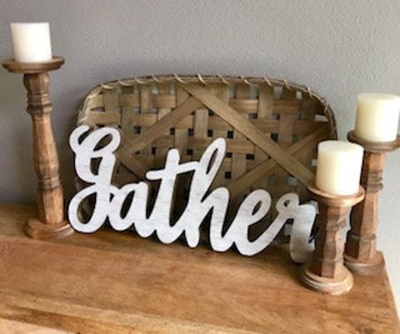 Pillar Candle Holders Set Of 3 Etsy