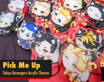 Tokyo Nyanji Batch 1: Pick Me Up Acrylic Charms