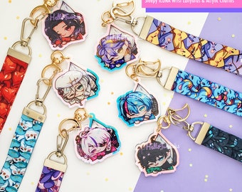 Pick Me Up: Sleepy ILUNA Wrist Lanyards and Acrylic Charms