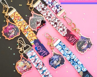 Pick Me Up: Sleepy XSOLEIL Wrist Lanyards and Acrylic Charms