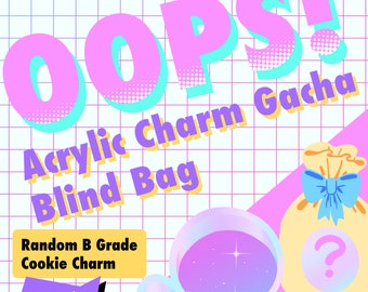 B Grade Blind Bag: Cookie Run Kingdom Pick Me Up Acrylic Charms