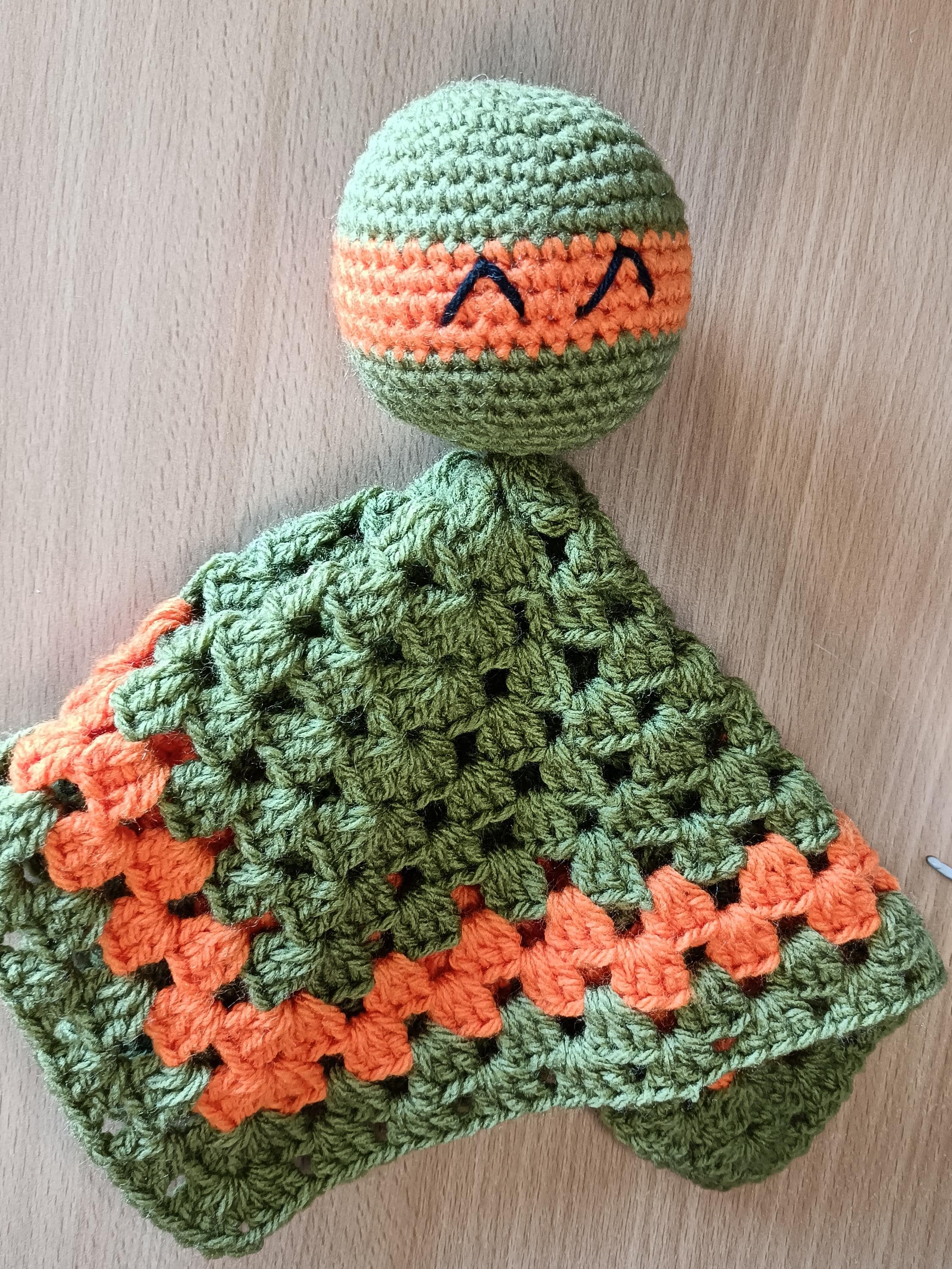 30 Ninja Turtle Crochet Patterns to Stitch for Fans, Gifts, and Playtime 33 Turtle Ninja Lovey Pattern