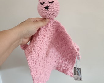 Bear Crochet Lovey Pattern – Low Sew Comforter, Baby Keepsake (PDF Pattern)