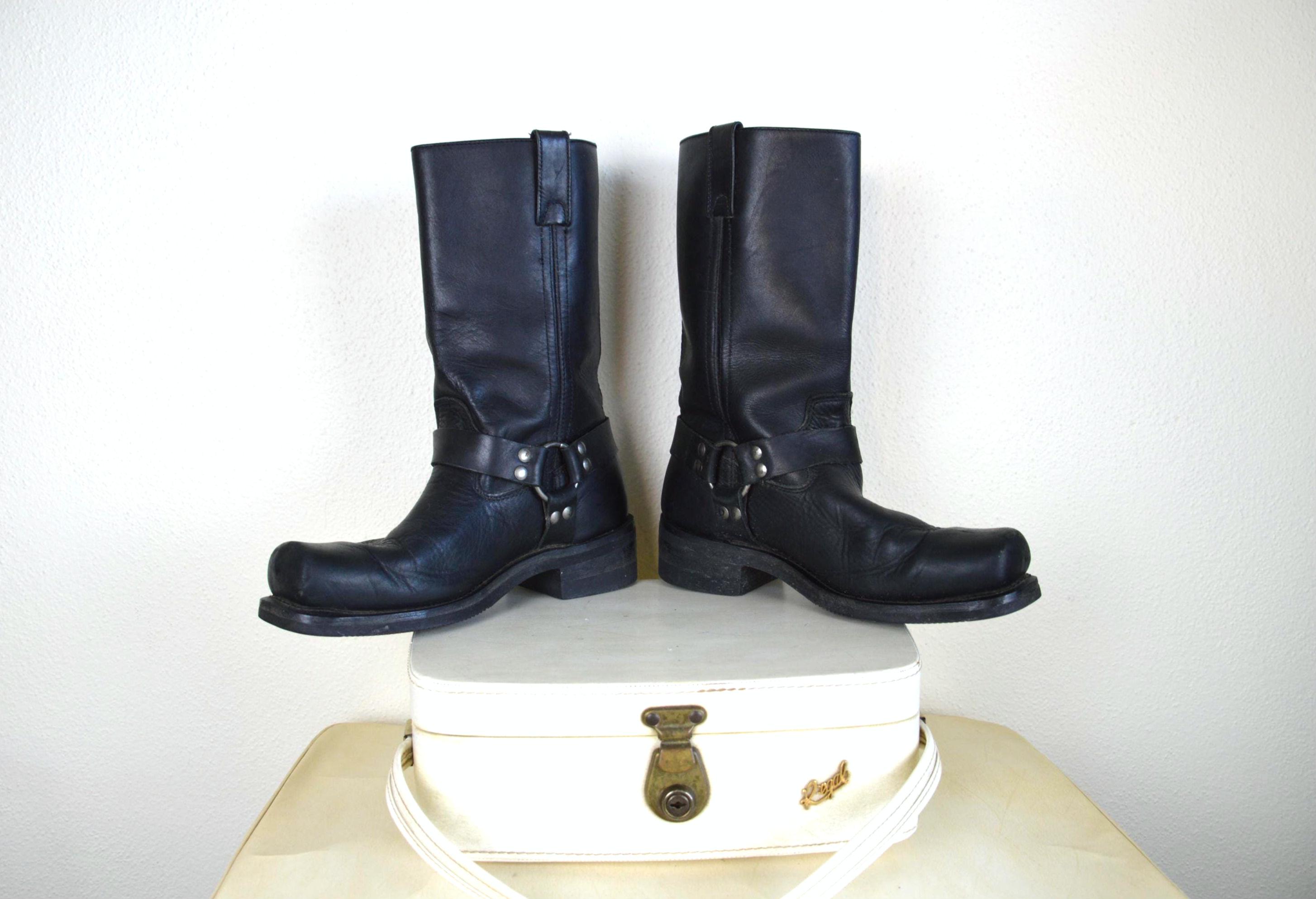 Heavy Metal Boots Etsy