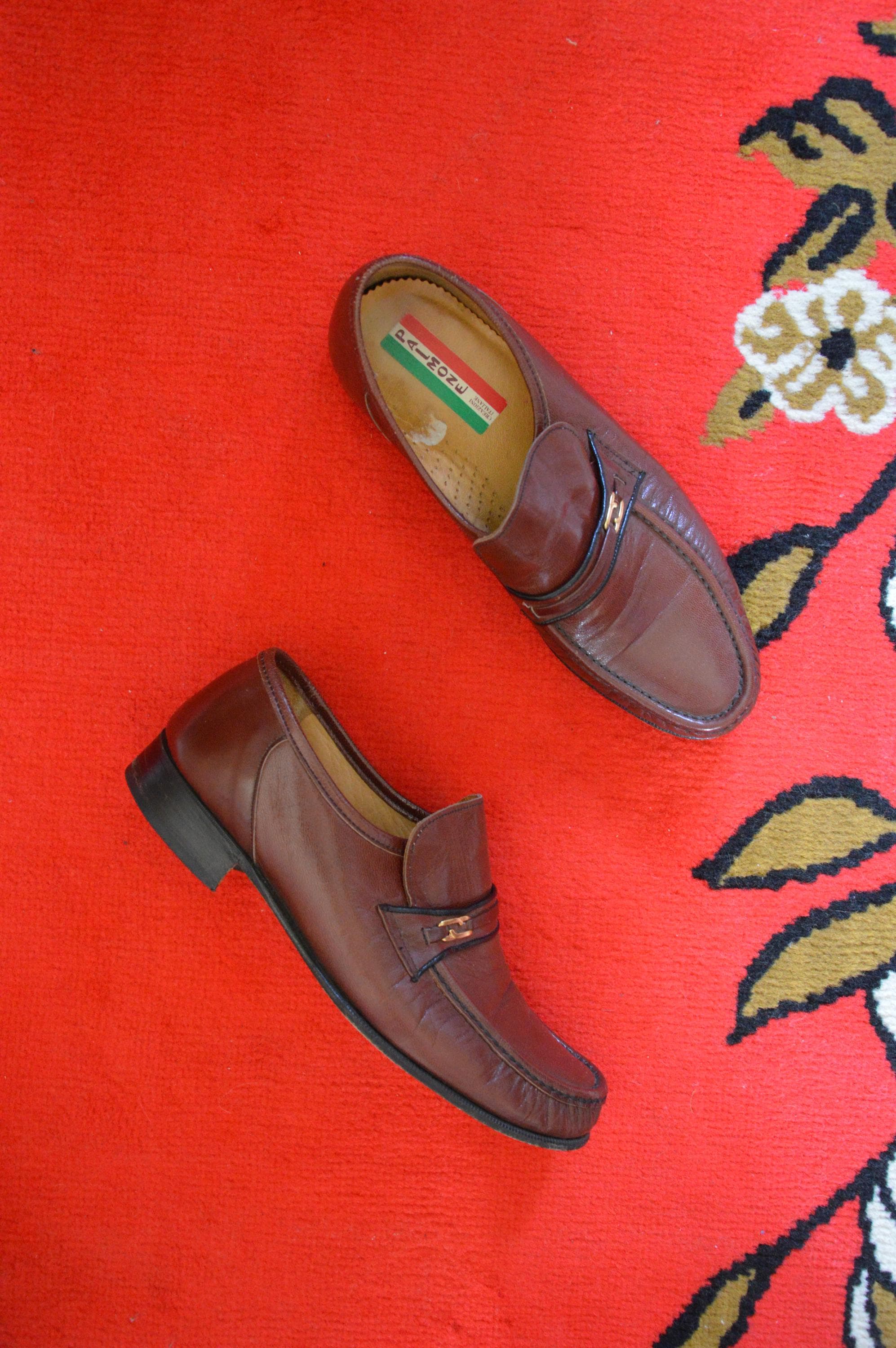 Vintage Loafer 38 Italy - Etsy Australia