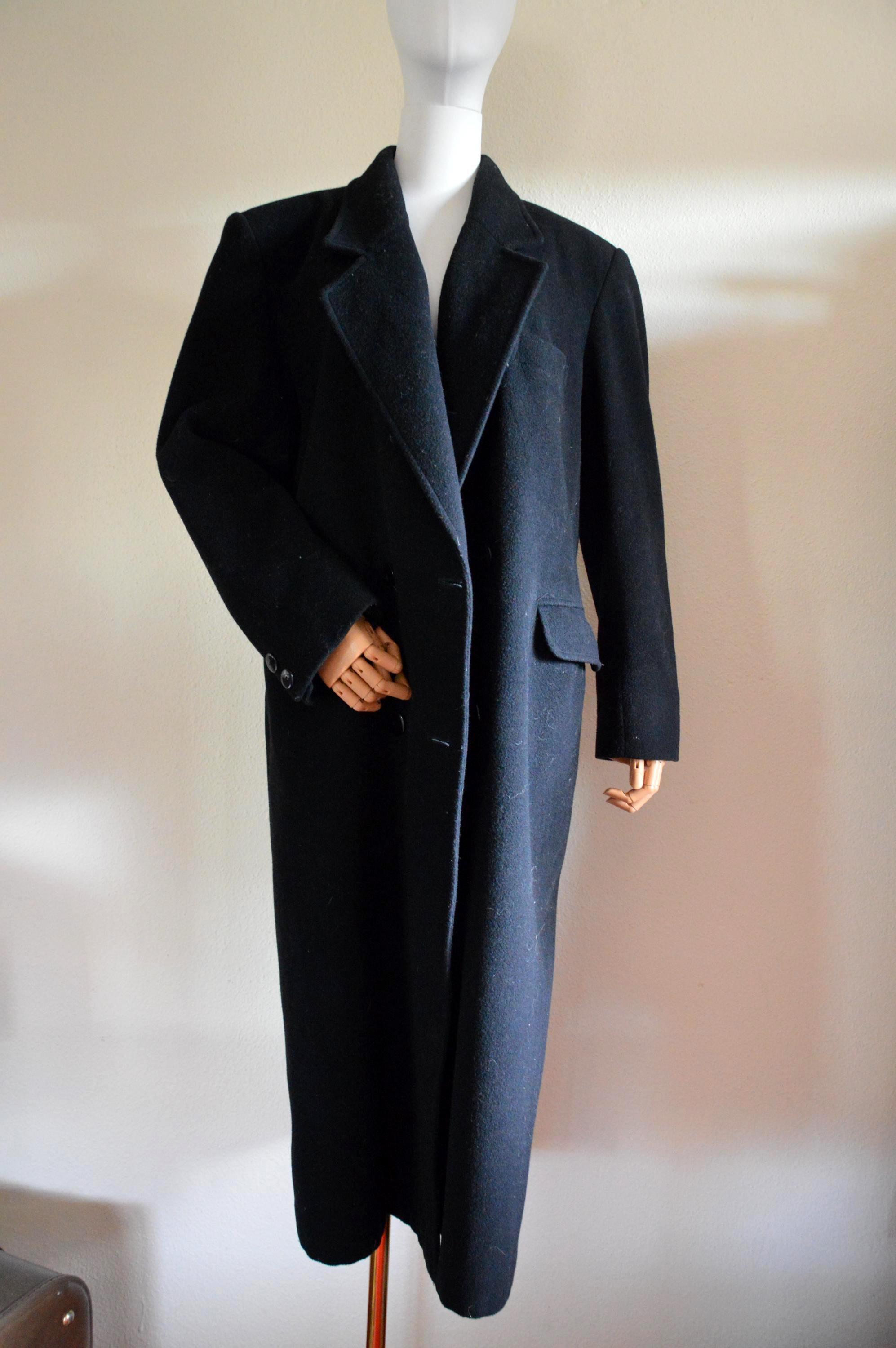 ジャケット・アウター 80s Vintage Classic Super Long Coat. 80s Long Coat - Etsy