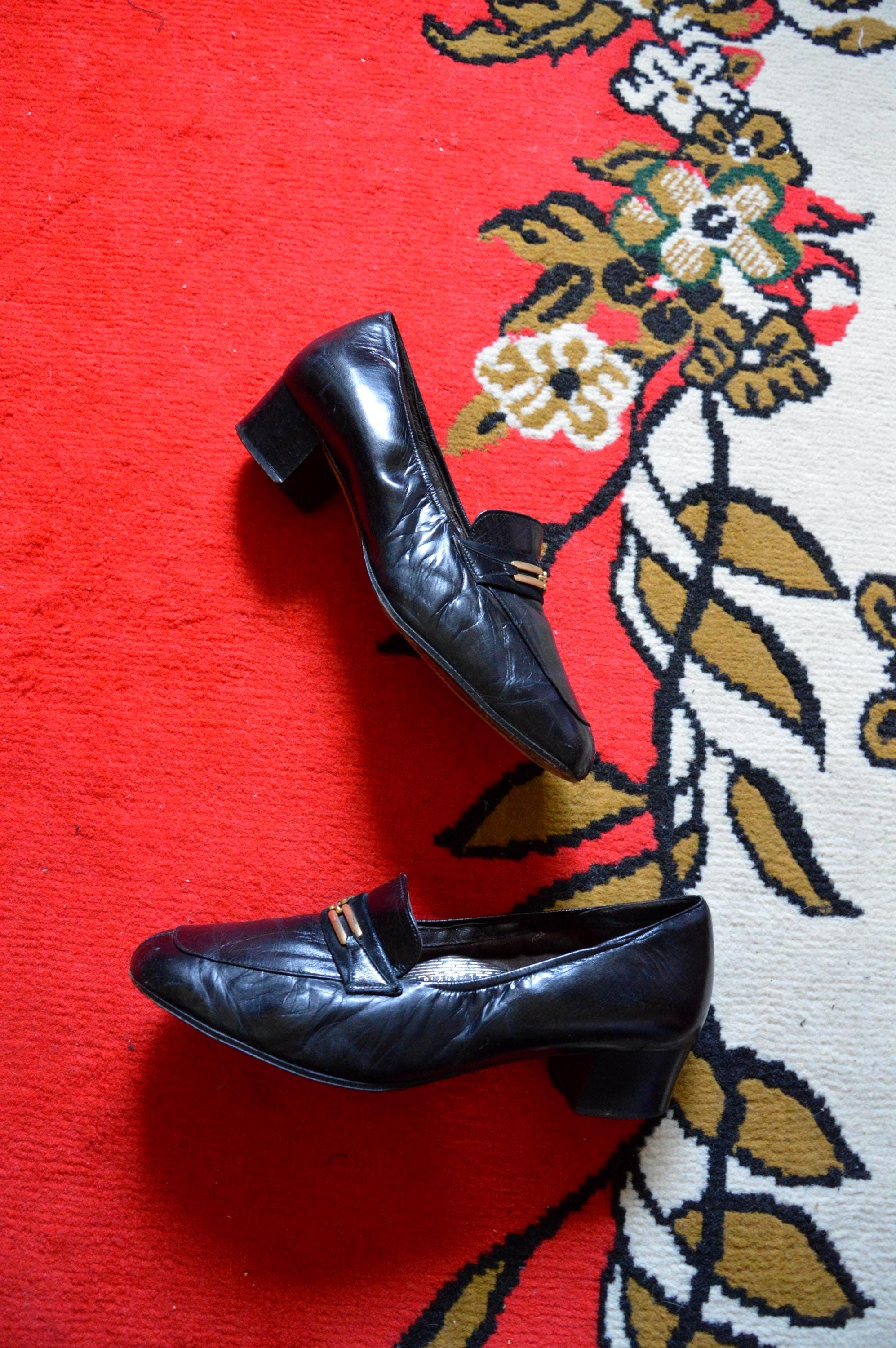 70s Square Toe - Etsy Canada
