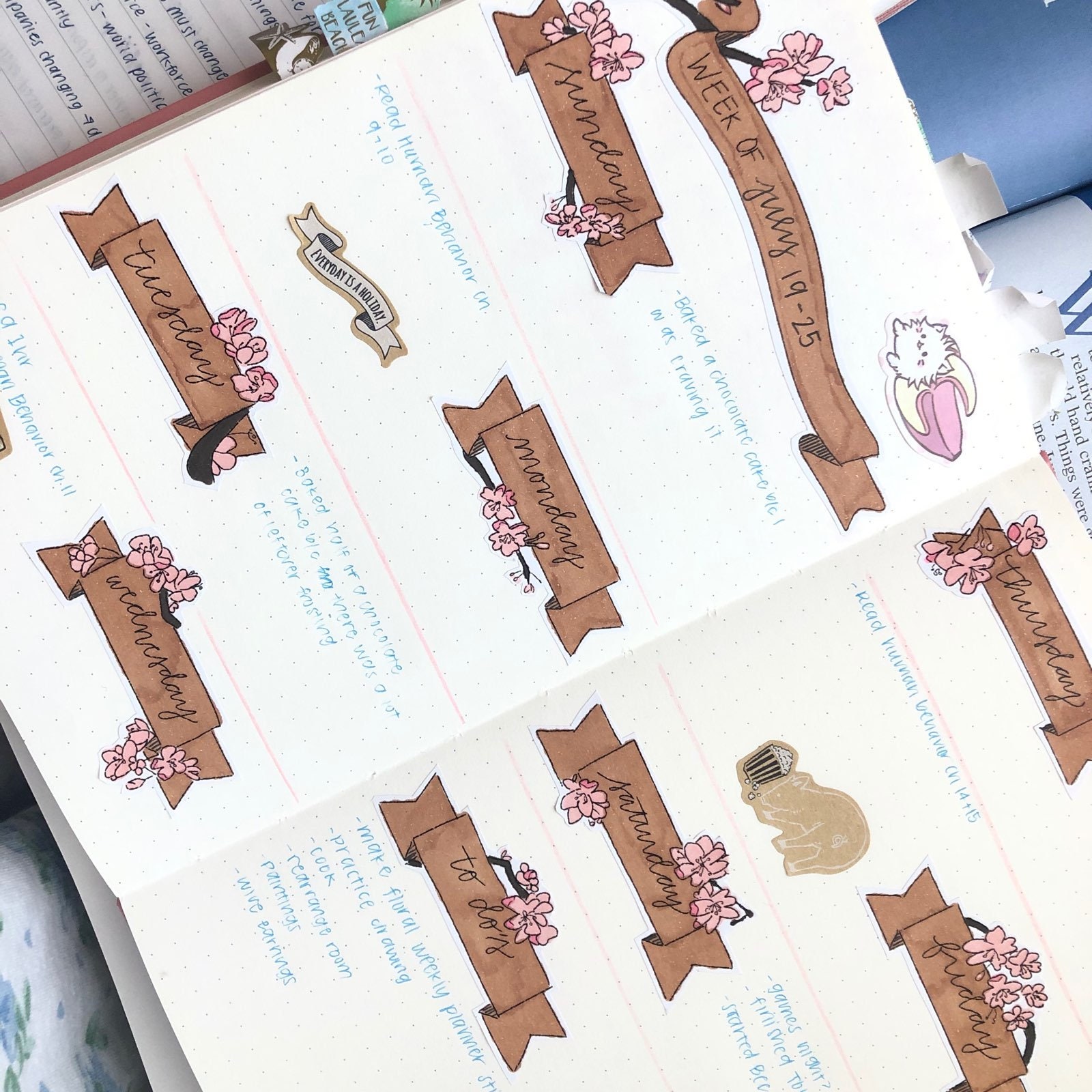 Printable Floral Planner Stickers [DIGITAL DOWNLOAD] - Etsy