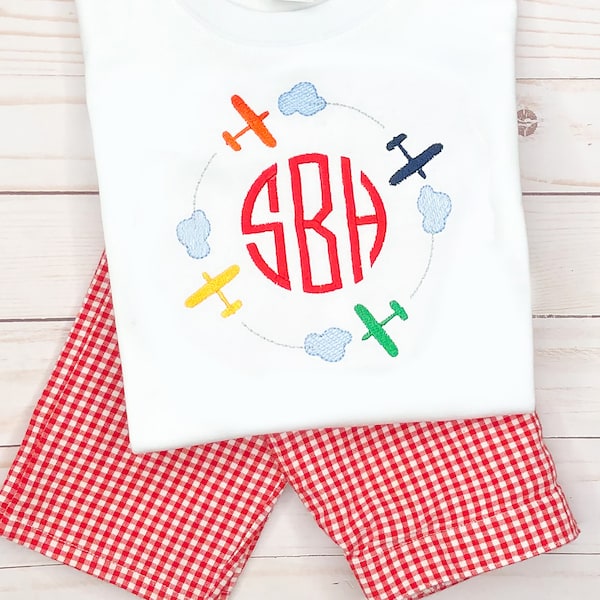 Airplane Monogram - Etsy