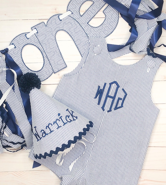 Boy 1st Birthday Party Banner, Birthday Jon Jon, Smash Cake Outfit, Party Hat, Birthday Party Set, Smash Cake Outfit, bib, diaper cover
