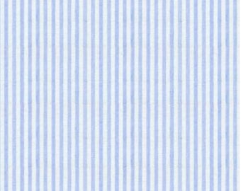 blue seersucker fabric CXS-2901-1 blue Robert Kaufman