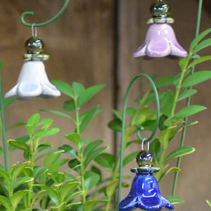 Bell Flower/ Ceramic bell flower / Handmade ceramic flower