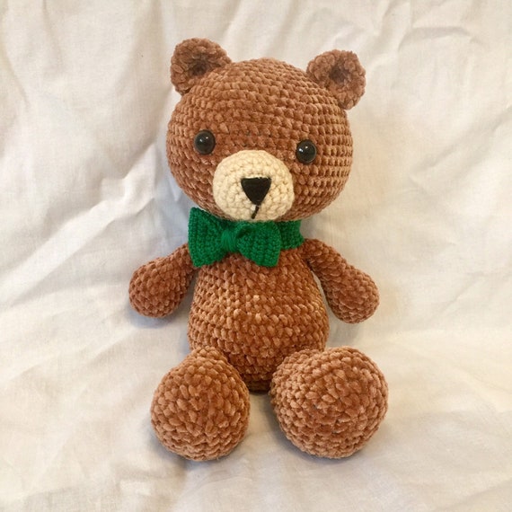 velvet teddy bear