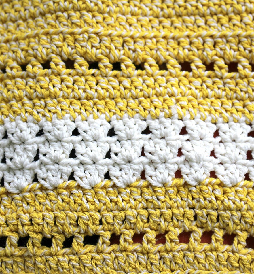 Yellow crochet rope bag Crochet market bag Crochet beach | Etsy