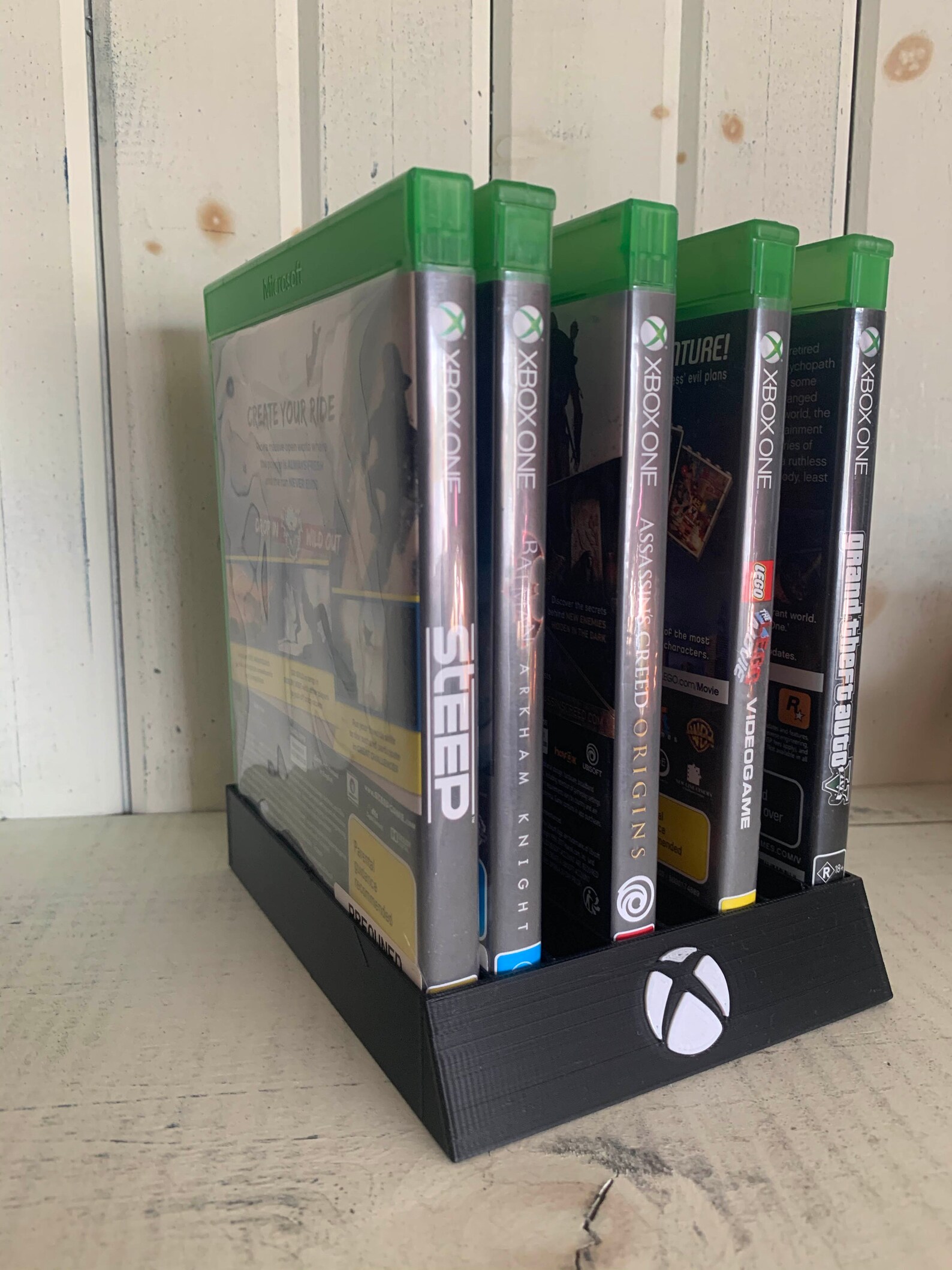 Xbox One game case holder & display Etsy