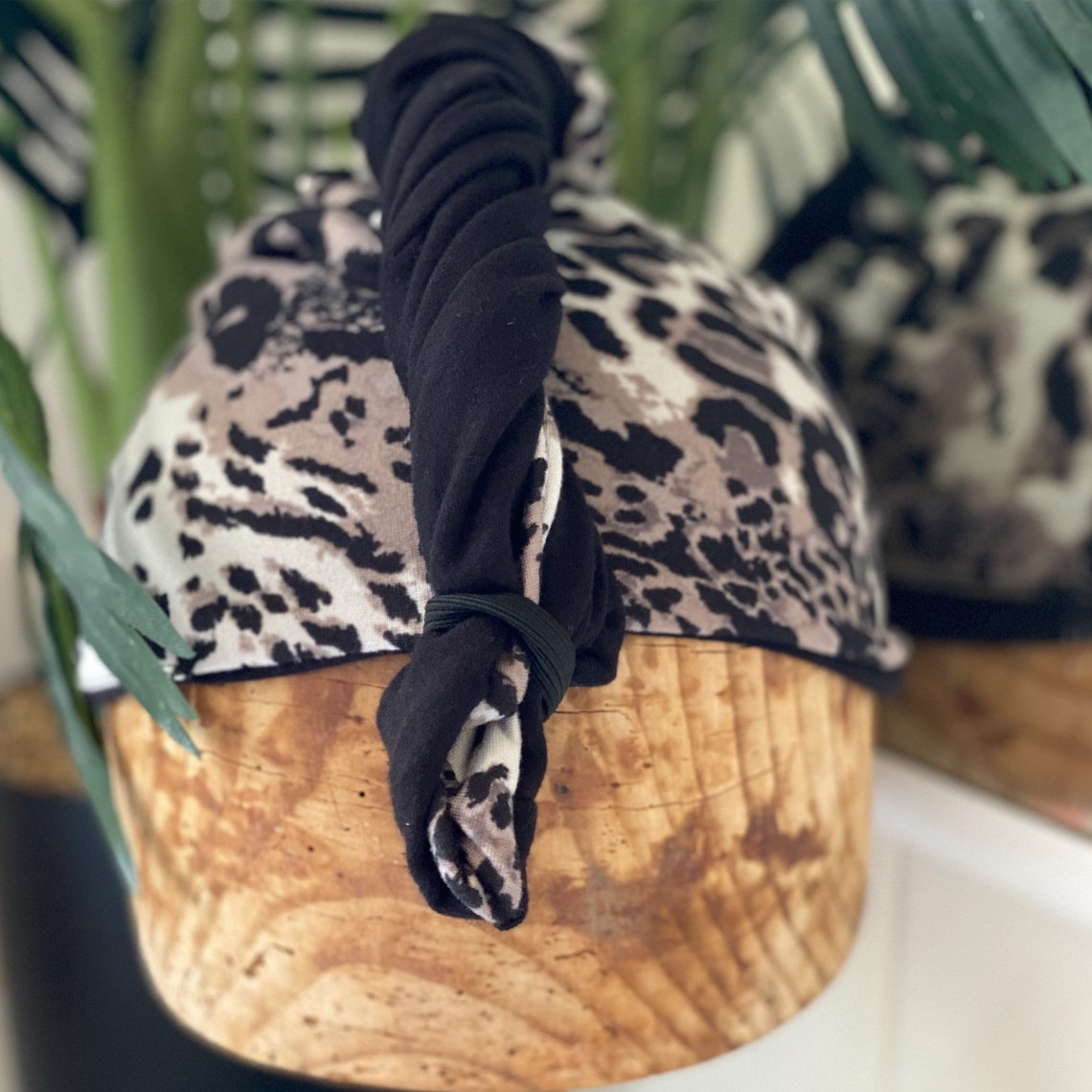 T shirt curly hair towel wrap double layer cotton jersey. For Etsy