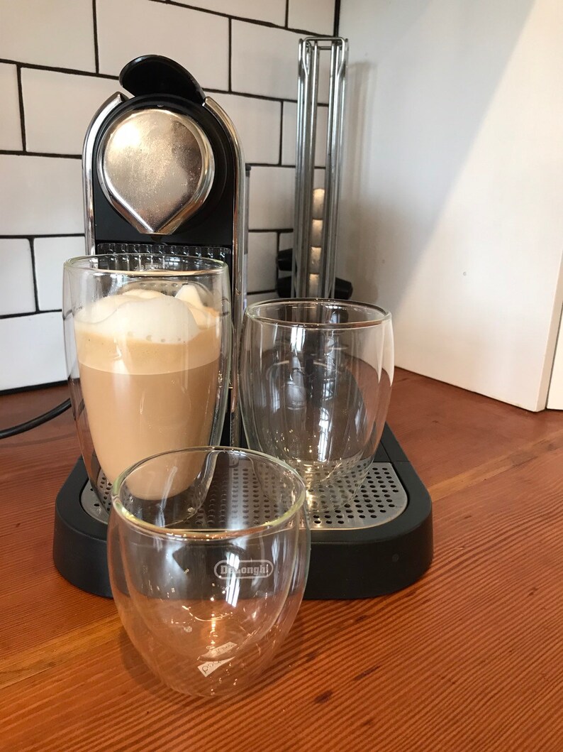 Glass Travel Coffee Cup With Decorated Jewelled Lid Eco Etsy