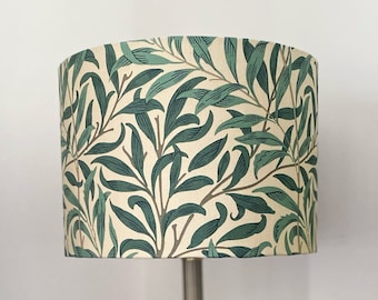 Willow Bough Major Taupe Green William Morris Lampshade - 3 Sizes