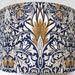 Navy Blue William Morris Snakeshead Morris and Co Sanderson Luxury Cotton Lampshade