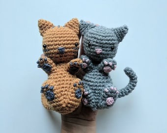 Claws the Cat crochet amigurumi baby pattern