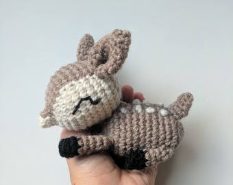 Artemis the Fawn crochet amigurumi baby pattern