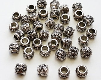 Metal Spacer Beads - 40 pc.