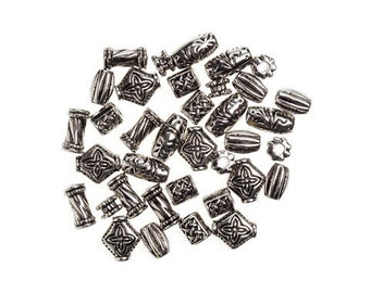 Old World Style Beads - 6 Shapes