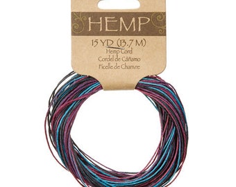 Variegated Hemp Cord