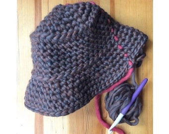 Pattern “Cecil hot hat” in LANA GROSSA