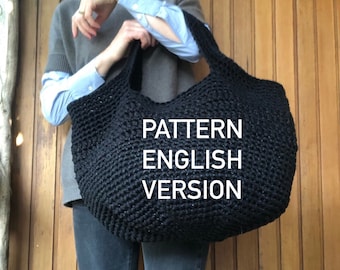 ITALIAN PATTERN Bordighera crochet bag