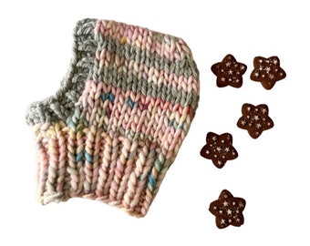 Balaclava “Barma” for girls “yarncorn” color