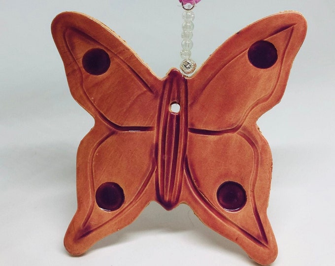 Handmade Pottery Butterfly, Handmade Sussex Ceramics UK, Kiln Fired Clay, Butterflies Gift, Decoration, Home Interiors Ornament, Home Decor.