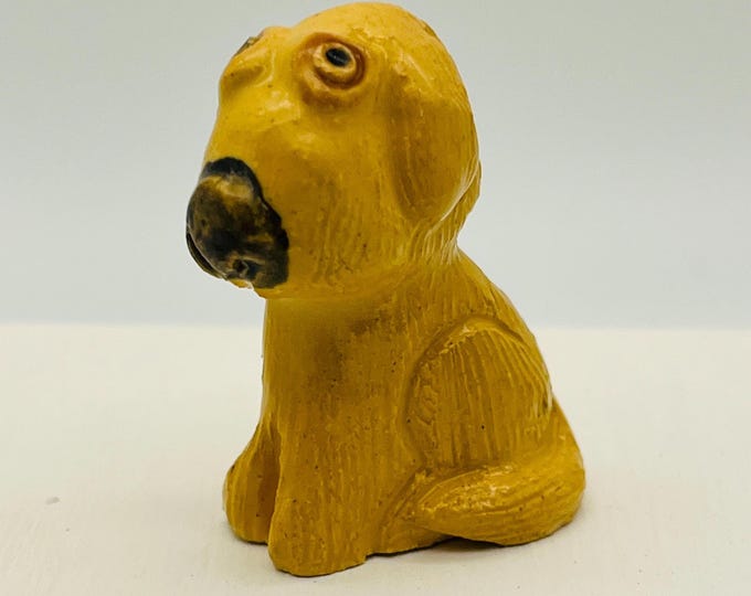 Dog, Miniature Pottery Dog, Handmade Ceramics, Sussex Ceramics UK, Kiln Fired Clay, Home Decor, Home Interiors.