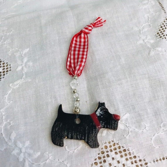 64 Pegatinas de papel escocés Perro Sobre Sellos planificador Terrier escocés
