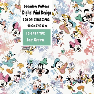 The Ultimate Mickey Mouse Party Pack - Seamless Patterns, Clipart Backgrounds, and More!
