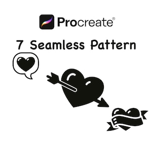 Procreate の汚れた、インクのような、染みのある水彩ブラシツール
