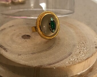 Bague Oeil Chat Etsy Bague Oeil Chat Etsy