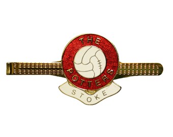 Birmingham City England Flag Gold-tone Tie Clip