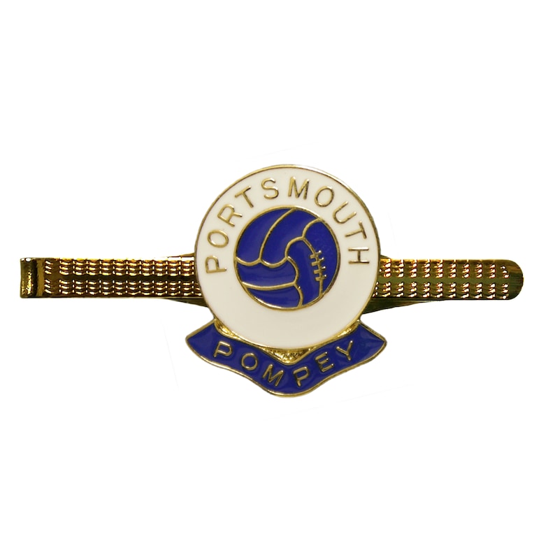 Portsmouth football club tie pin