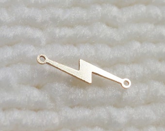 Flash Connector 24ga 14.8 x 3.6mm • Gold Filled (14KGF) Jewelry Findings Wholesale • GF1604FLR2